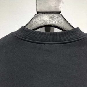 Dior Men CD Icon Sweatshirt Black Cotton Fleece 113J699A0531
