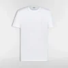 Dior Men CD Icon T-Shirt Regular Fit White Cotton Jersey 013J600A0677