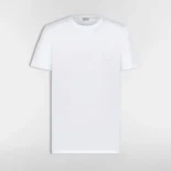 Dior Men CD Icon T-Shirt Regular Fit White Cotton Jersey 013J600A0677
