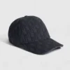 Dior Unisex Oblique Cap Black Cotton Jacquard 543C903E3014