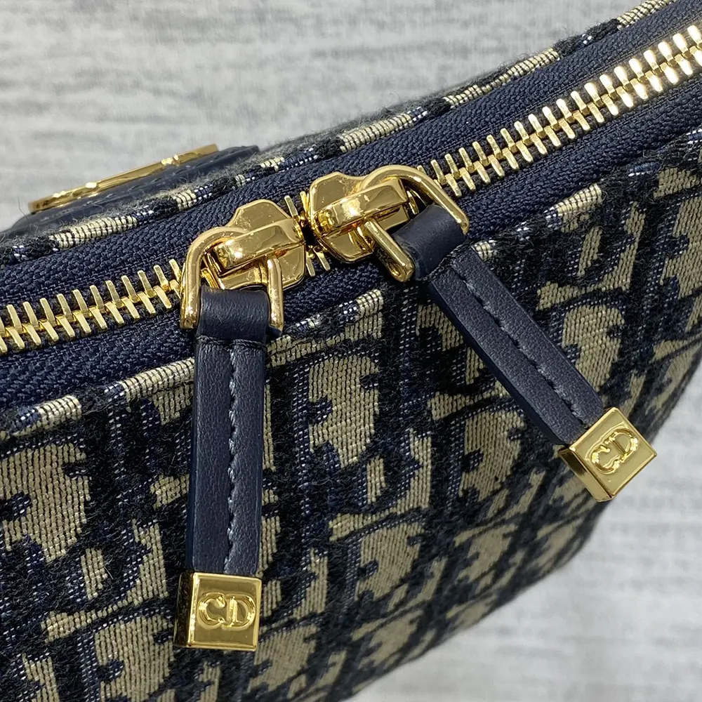 Dior Women 30 Montaigne Diorling Mini Bag with Chain Blue Dior Oblique Jacquard 8 Dior Women 30 Montaigne Diorling Mini Bag with Chain Blue Dior Oblique Jacquard