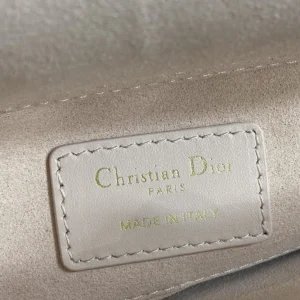 Dior Women Mini Lady D-Joy Bag Rose Soupir Cannage Lambskin M0636OUQA