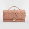 Dior Women My Dior Mini Bag Rose des Vents Cannage Lambskin S0980ONMJ 10 Dior Women My Dior Mini Bag Rose des Vents Cannage Lambskin S0980ONMJ