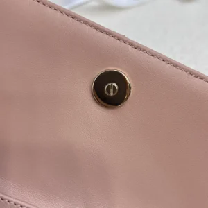 Dior Women My Dior Mini Bag Rose des Vents Cannage Lambskin S0980ONMJ