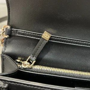 Dior Women My Dior Top Handle Bag Black Cannage Lambskin M0997ONGE