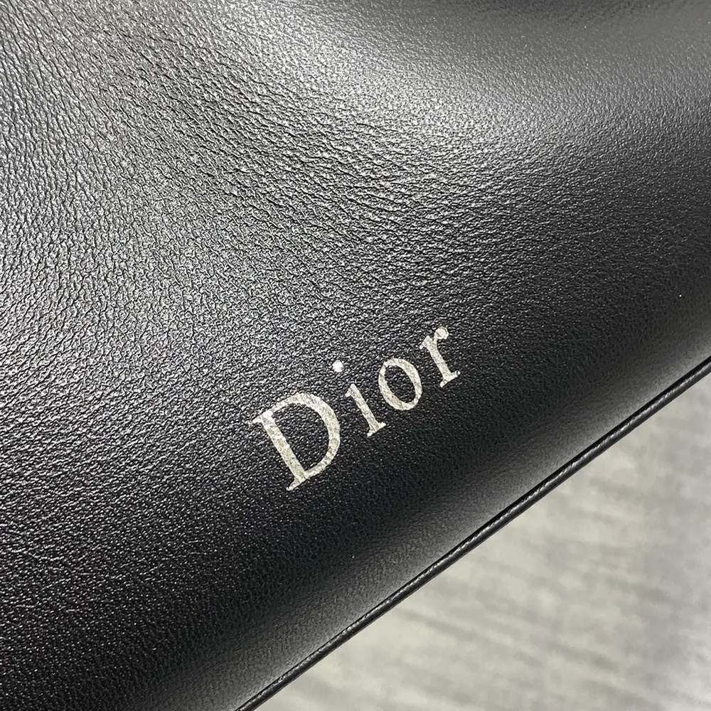 Dior Women Small Dior Bow Bag Black Lambskin M0715OUQO 8 Dior Women Small Dior Bow Bag Black Lambskin M0715OUQO