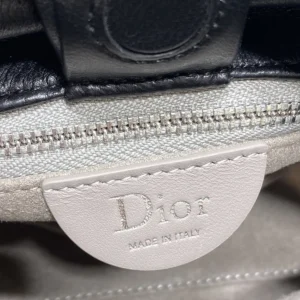 Dior Women Small Dior Bow Bag Black Lambskin M0715OUQO