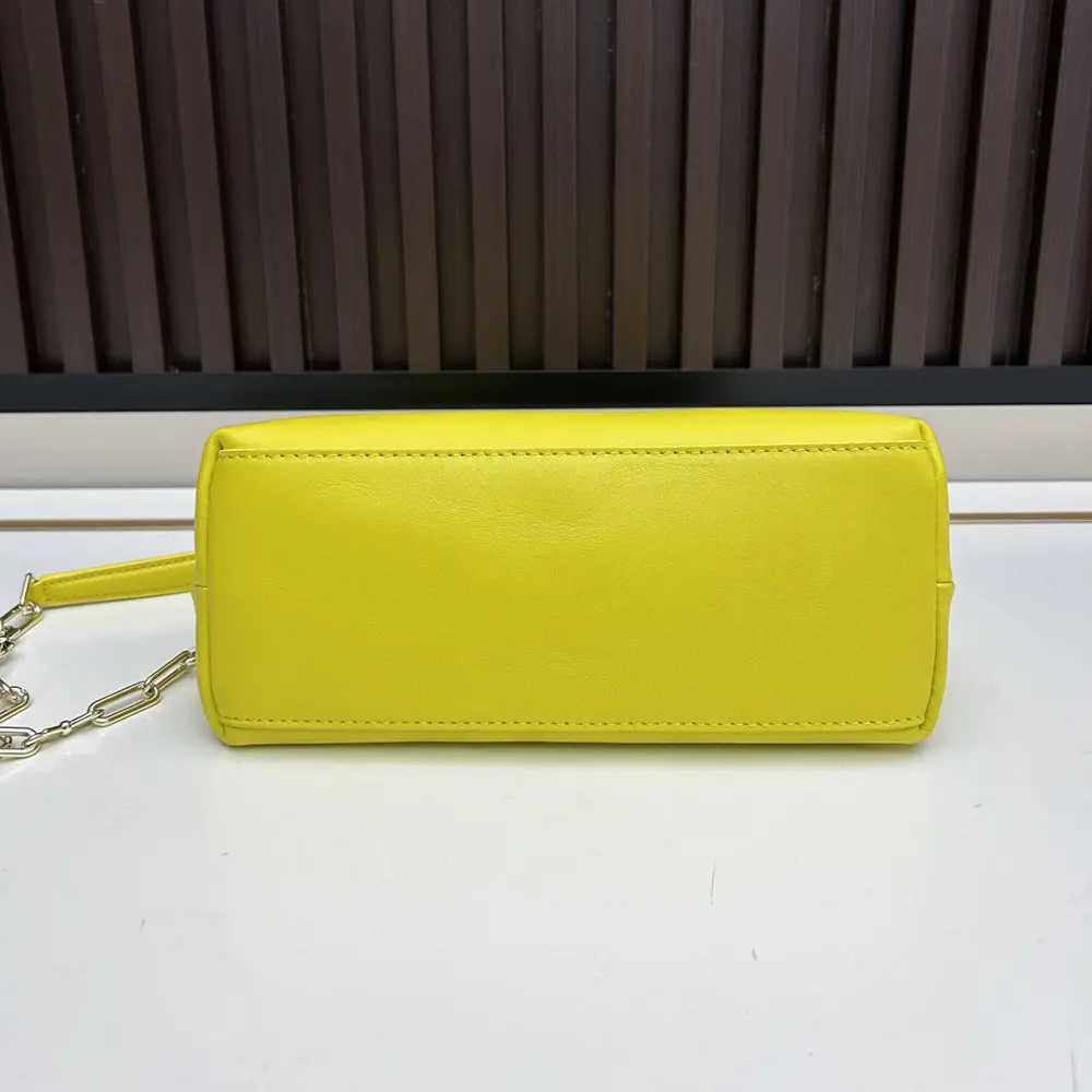 Dior Women Small Dior Bow Bag Buttercup Lambskin M0715OUQO 6 Dior Women Small Dior Bow Bag Buttercup Lambskin M0715OUQO