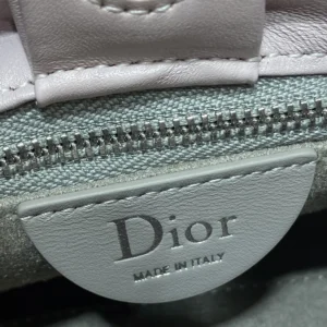 Dior Women Small Dior Bow Bag Rose Songe lambskin M0715PUQO