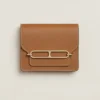 Hermes Women Roulis Slim Wallet-Brown H082213CP89