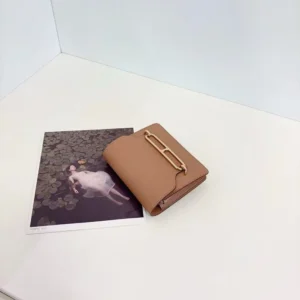 Hermes Women Roulis Slim Wallet-Brown H082213CP89