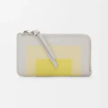 Loewe Unisex Coin Cardholder in Nappa Calfskin-White C643Z