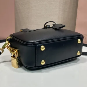 Miu Miu Women Arcadie Leather Bag-Black 5BB123ACR3