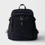 Prada Unisex Speedrock Re-Nylon And Leather Backpack 2VZ122