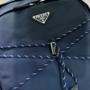 Prada Unisex Speedrock Re-Nylon And Leather Backpack 2VZ122