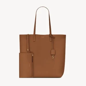 Saint Laurent YSL Women Shopping Saint Laurent in Leather-Brown 600306CS