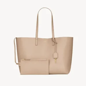 Saint Laurent YSL Women Shopping Saint Laurent in Leather-Sandy 600281CS