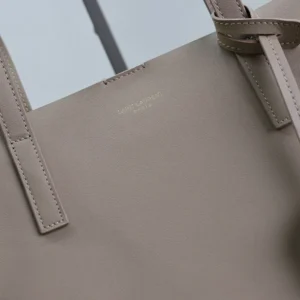 Saint Laurent YSL Women Shopping Saint Laurent in Leather-Sandy 600281CS