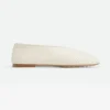 Bottega Veneta Women Rosa Ballerina-White 837887V4