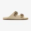Burberry Unisex Check Suede Urchin Sandals 81188891
