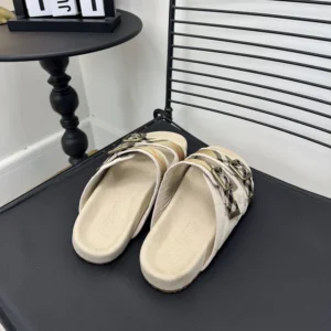 Burberry Unisex Check Suede Urchin Sandals 81188891