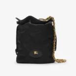 Burberry Women Horseshoe Chain Pouch-Black 81184491