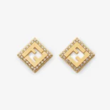 Fendi Women Forever Fendi Earrings Gold-Colored Metal