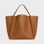 Celine Women Medium Cube Bag In Supple Calfskin-Brown