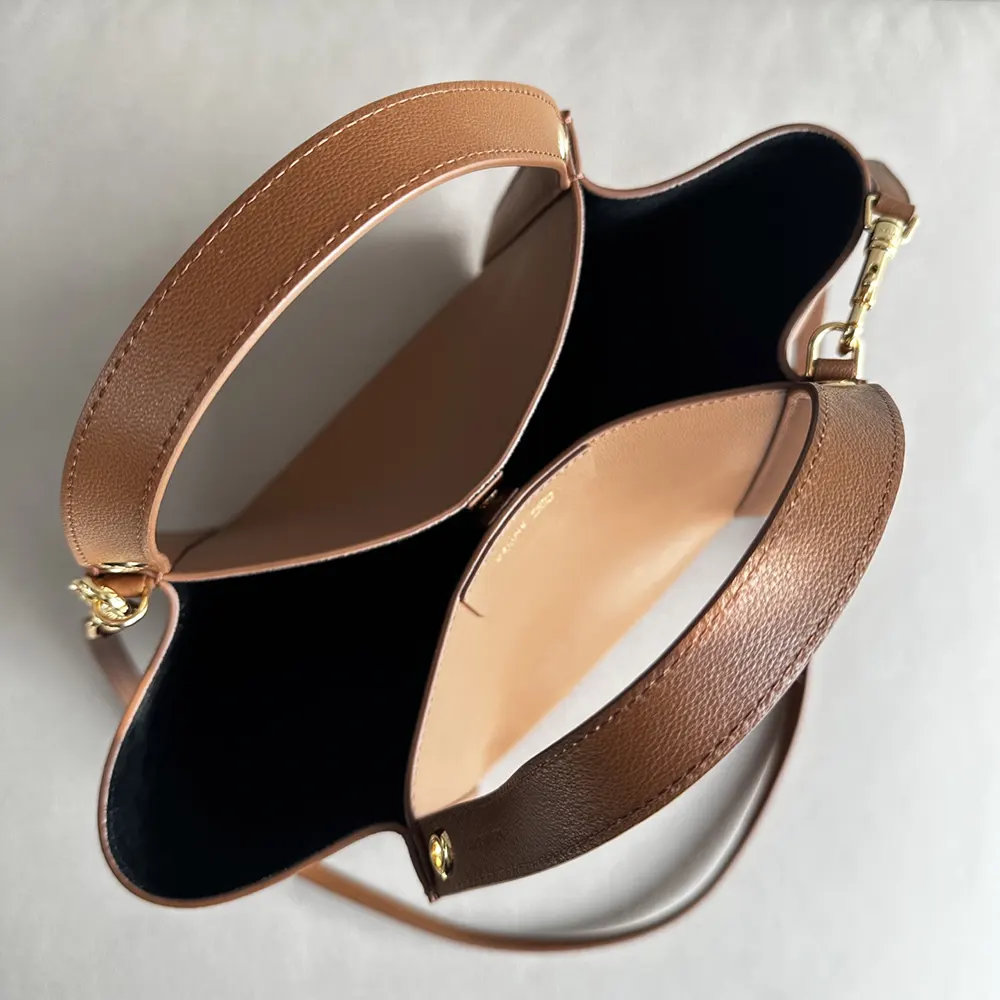 Celine Women Medium Cube Bag In Supple Calfskin-Brown 6 Celine Women Medium Cube Bag In Supple Calfskin-Brown