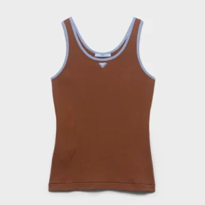 Celine Women Old Cotton Tank Top 3965919A6