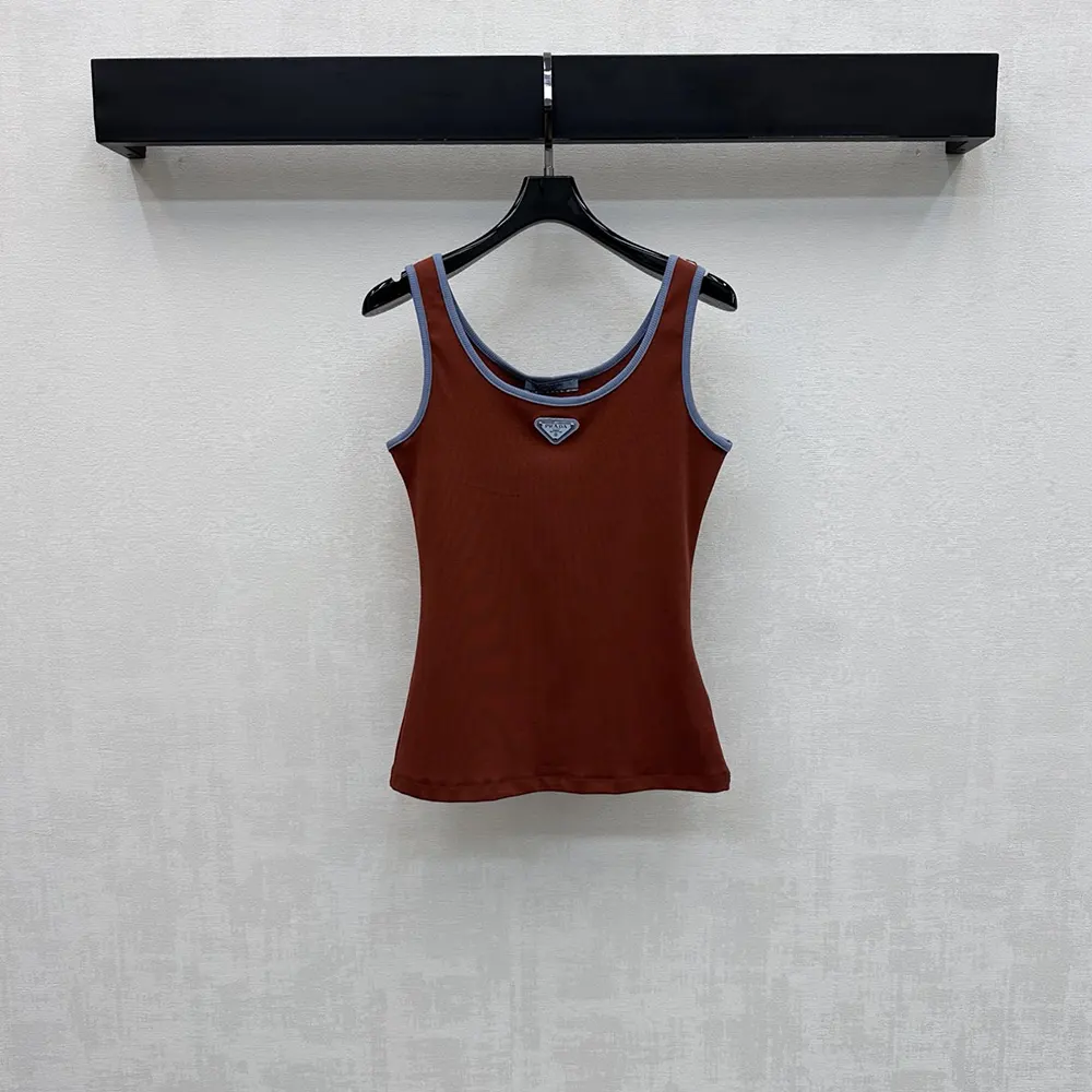 Prada Women Old Cotton Tank Top 3965919A6 2 Celine Women Old Cotton Tank Top 3965919A6