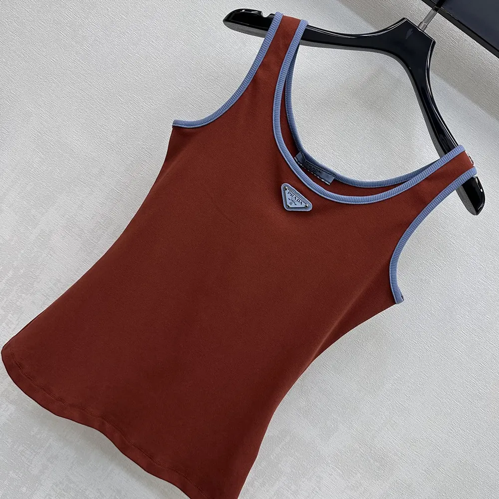 Prada Women Old Cotton Tank Top 3965919A6 4 Celine Women Old Cotton Tank Top 3965919A6