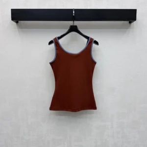 Celine Women Old Cotton Tank Top 3965919A6