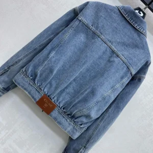 Celine Women Trucker Jacket in Denim RV0ZW930F