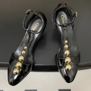 Chloe Women Cleia Heeled Sandal-Black CH26S16QWC001