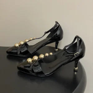 Chloe Women Cleia Heeled Sandal-Black CH26S16QWC001