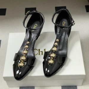 Chloe Women Cleia Heeled Sandal-Black CH26S16QWC001