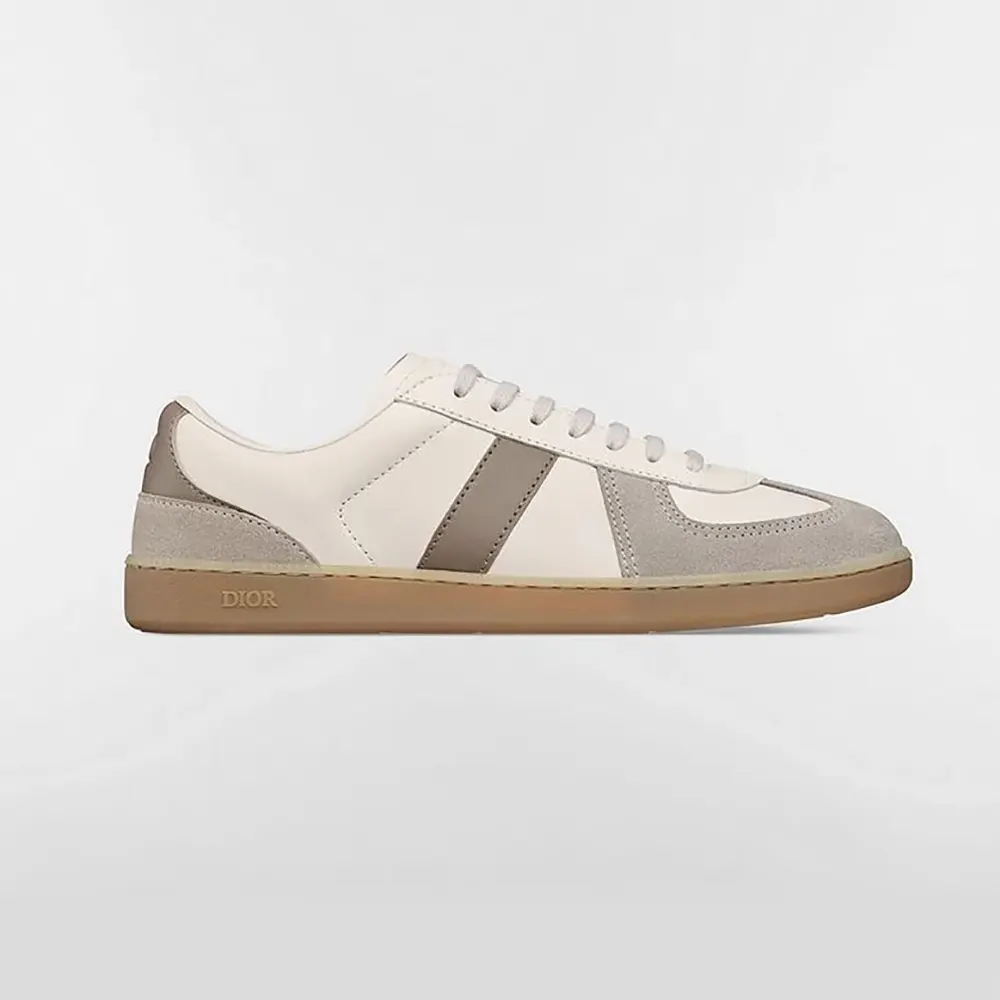 Dior Unisex B01 Matchpoint Sneaker Gray and White Smooth Calfskin with Gray Suede 1 Dior Unisex B01 Matchpoint Sneaker Gray and White Smooth Calfskin with Gray Suede