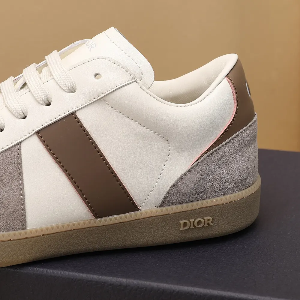 Dior Unisex B01 Matchpoint Sneaker Gray and White Smooth Calfskin with Gray Suede 9 Dior Unisex B01 Matchpoint Sneaker Gray and White Smooth Calfskin with Gray Suede
