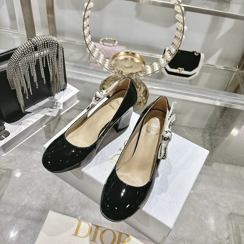 Dior Women J'Adior Pump Black Patent Calfskin KCV515VNI