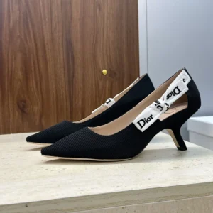 Dior Women J’Adior Pump Black Technical Fabric KCV511NVA