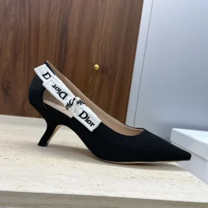 Dior Women J’Adior Pump Black Technical Fabric KCV511NVA