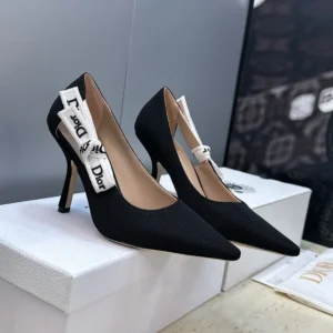 Dior Women J’Adior Pump Black Technical Fabric KCV512NVA