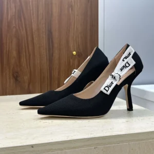 Dior Women J’Adior Pump Black Technical Fabric KCV512NVA