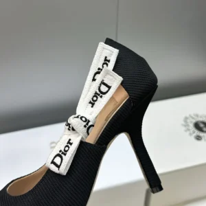 Dior Women J’Adior Pump Black Technical Fabric KCV512NVA