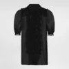 Dolce Gabbana D&G Women Chiffon Shirt-Black F5U03TFU1ATN0000