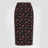 Dolce Gabbana D&G Women Floral-Print Straight Skirt F4DBNTFSA
