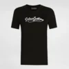 Dolce Gabbana D&G Women Jersey T-Shirt With Embroidery-Black