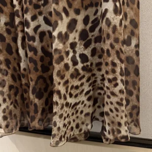 Dolce Gabbana D&G Women Leopard-Print Chiffon Circle Skirt F4CSOTIS1