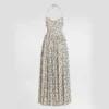 Dolce Gabbana D&G Women Small Floral-Print Poplin Dress